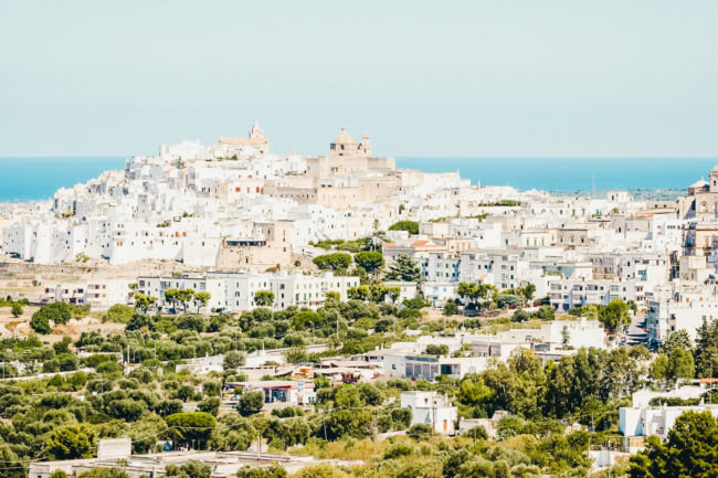 Ostuni is the Puglia town with the best views