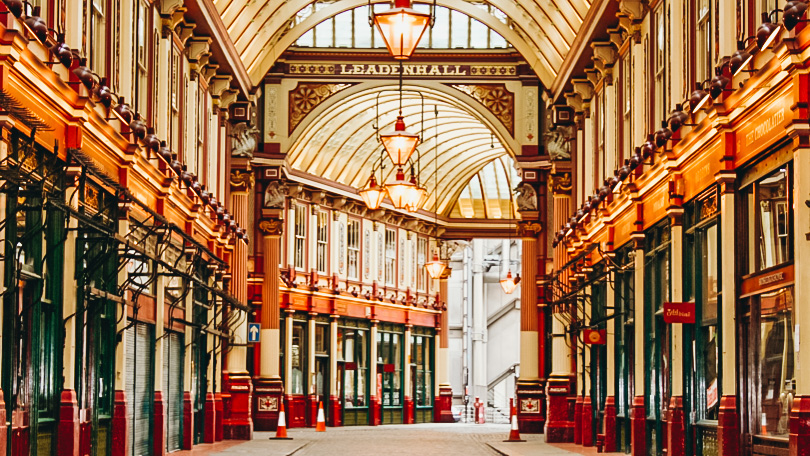 Leadenhall Market has been the set of many important movies