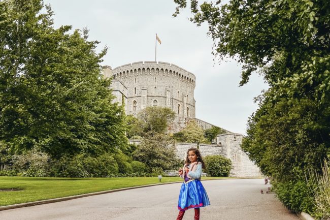 Windsor Castle is an amazing day trip for a London family vacation