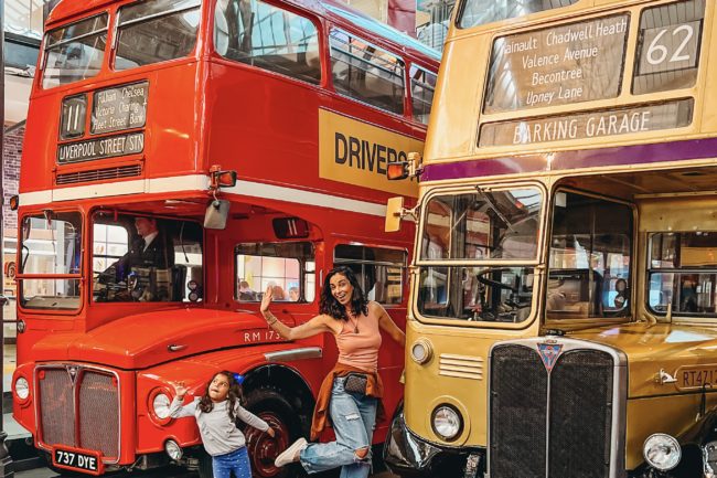 London Transport Museum is entertaining and educational for the whole family